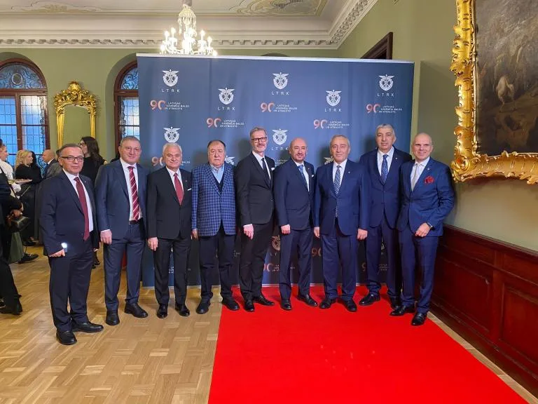 Başkanımız, TOBB Heyetiyle birlikte Letonya'da bir dizi temaslarda bulundu.